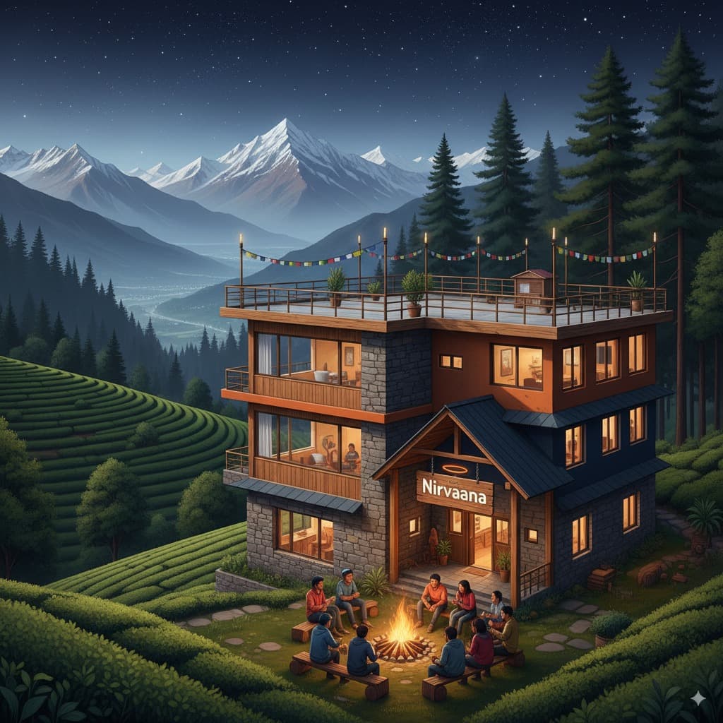Nirvaana Dharamshala — Himalayan Haven